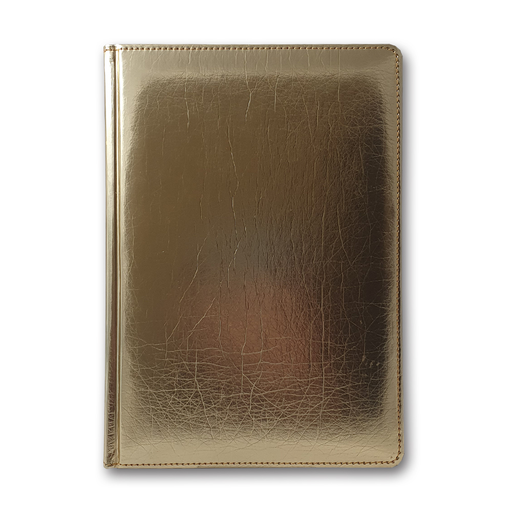 Diary ZV-43 n/date "FLASH" gold 168 sheets. == 142x203 (10)
