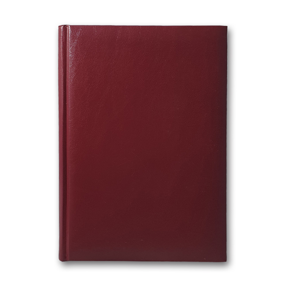 Diary ZV-43 n/date "Infolk-Miradur" burgundy 168 sheets. == 142x203 (10)