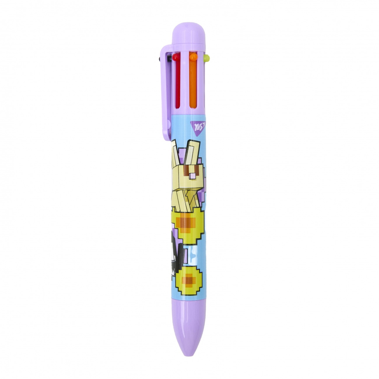 Ballpoint pen "YES" /412268/ "Minecraft.Spring" 0.7 mm, 6 colors (24/24)