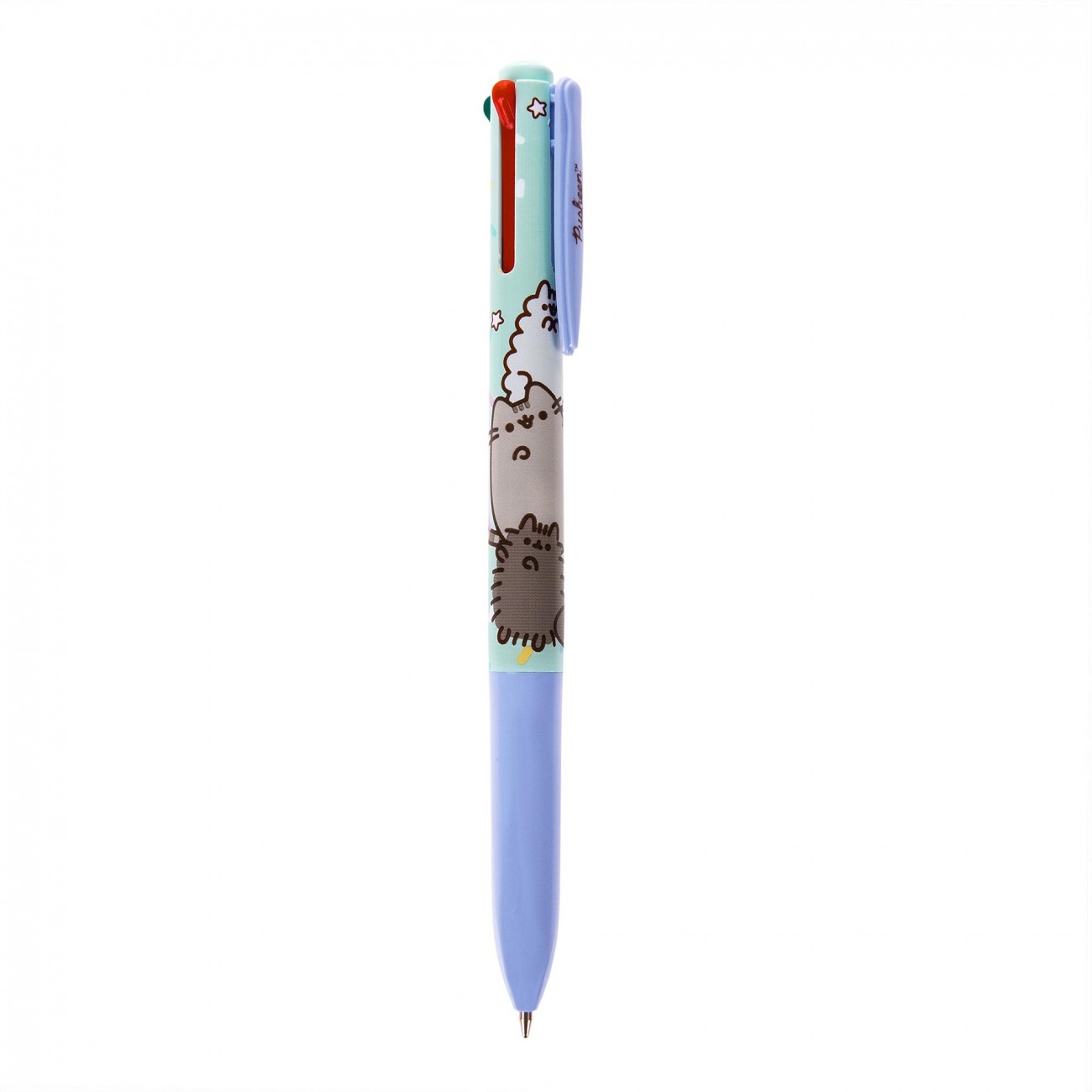 Ballpoint pen "YES" /412265/ "Pusheen" 0.7 mm 4 colors (24/24)