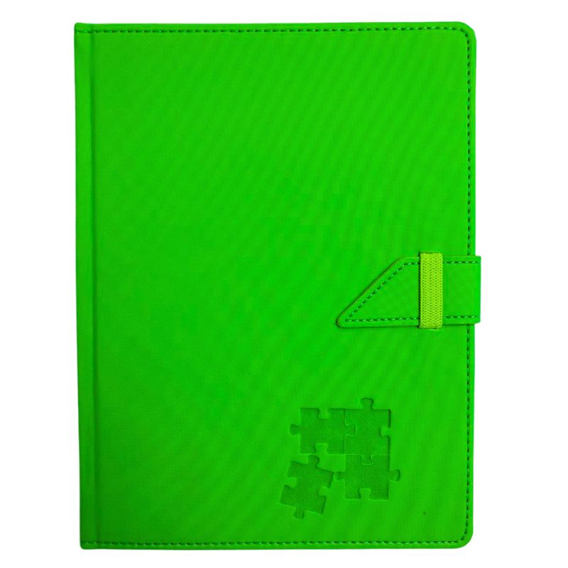 Notebook B6/120 "SKILL" /ЗВ-95/ on a whip, TV cover. Raso lime (1/24)