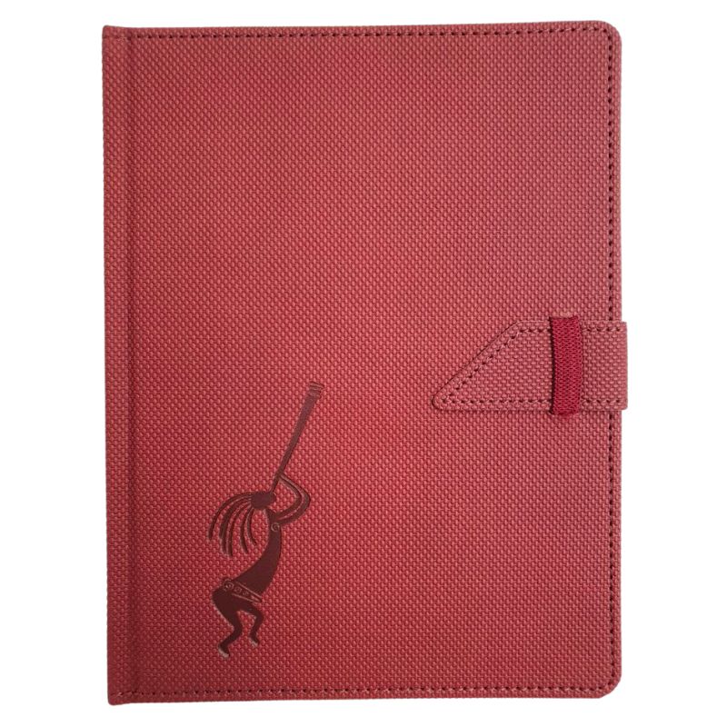 Notebook B6/120 "SKILL" /ЗВ-95КБ/ on a whip, TV cover. Catenella burgundy (1/24)