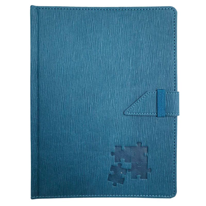 Notebook B6/120 "SKILL" /ЗВ-95КБ/ on a whip, TV cover. Eclisse turquoise (1/24)