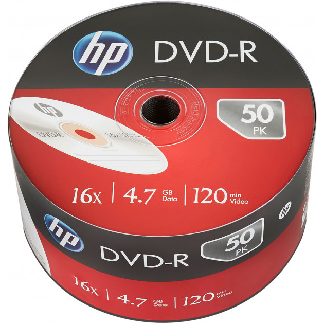 Disc DVD-R HP 4.7GB 16x (69303) Bulk/50