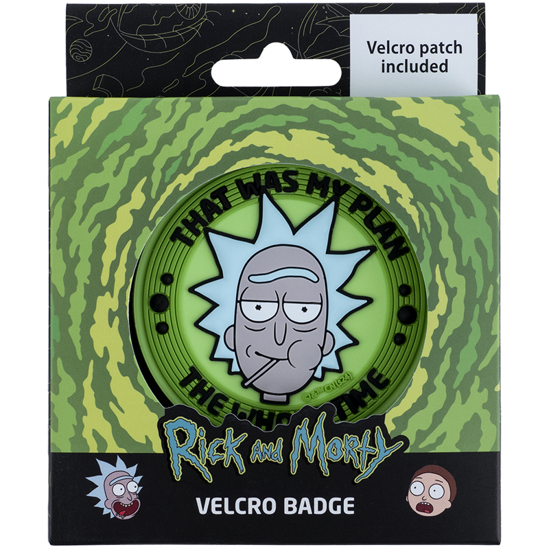 Patch "Kite" /RM24-3011-1/ on Velcro 3011-1 Rick & Morty (66900) (1/352)