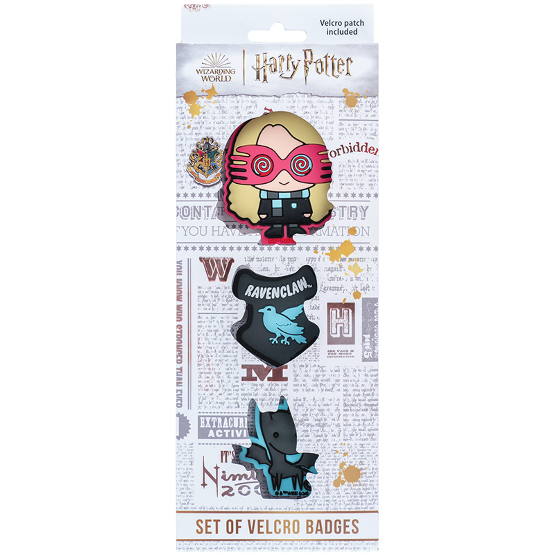 Kite patch set /HP24-3012-3/ on Velcro, 3 pcs., 3012-3 Harry Potter (66896) (1/132)