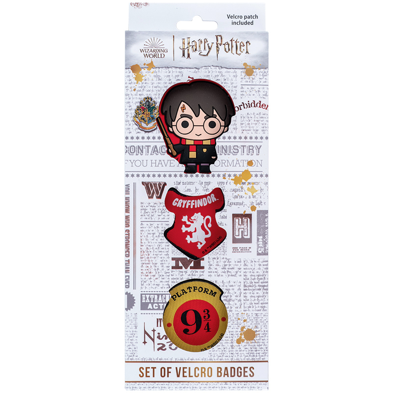 Kite patch set /HP24-3012-2/ on Velcro, 3 pcs., 3012-2 Harry Potter (66895) (1/132)