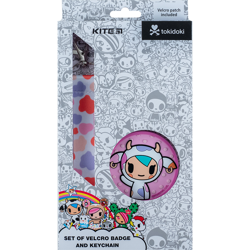 "Kite" patch and pendant set /TK24-3010-1/ on Velcro, 2 pcs., 3010-1 Tokidoki (66920) (1/176)