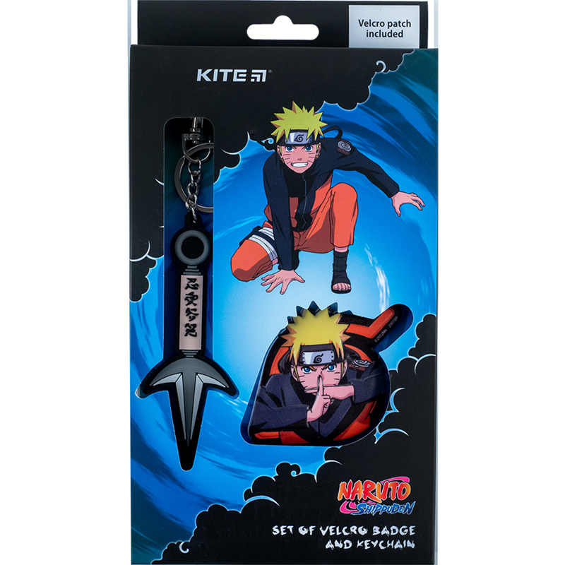 "Kite" patch and pendant set /NR24-3010-2/ with Velcro, 2 pcs., 3010-2 Naruto Shippuden (66923) (1/176)