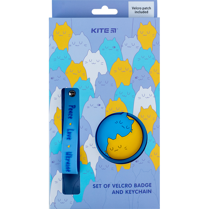 Set of patch and pendant "Kite" /K24-3010-2/ on Velcro, 2 pcs., 3010-2 (66930) (1/176)