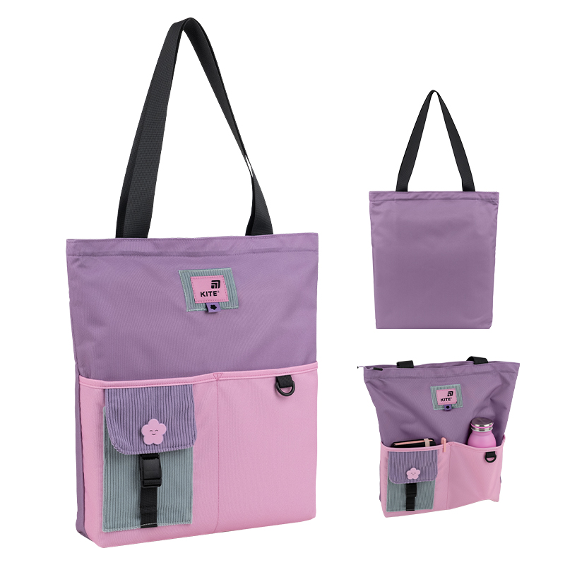 Shopping bag "Kite" /K25-586-1/ 40.5x38x7 cm, 1 unit. Education Teens 586-1 (1/60)