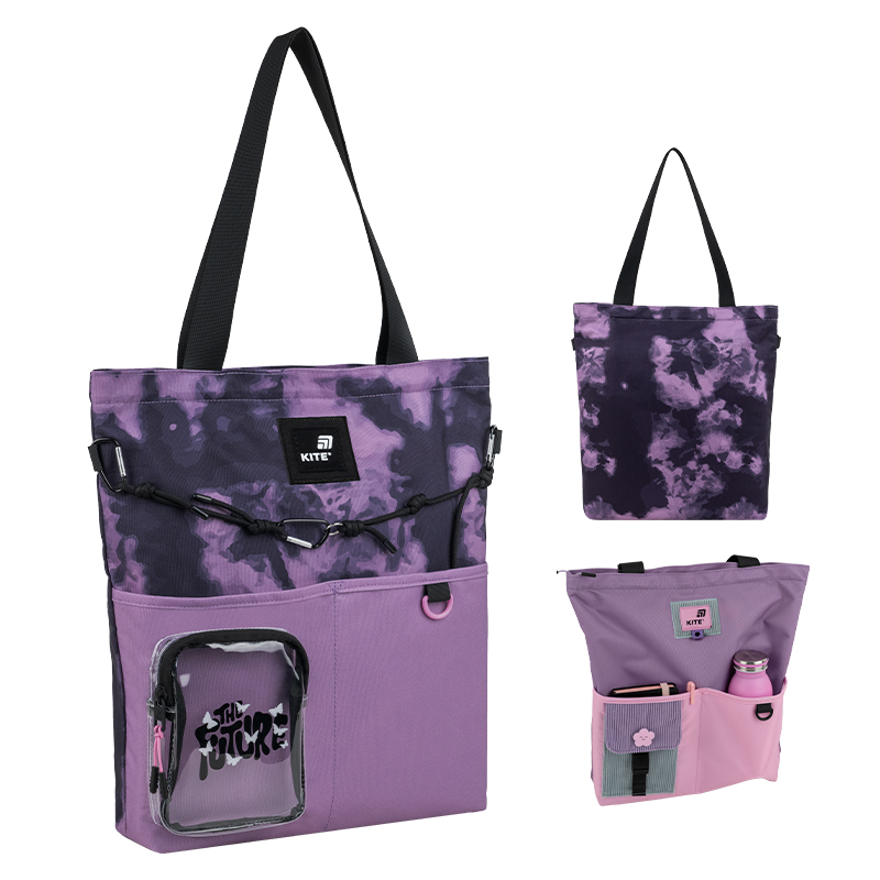 Shopping bag "Kite" /K25-586-3/ 40.5x38x7 cm, 1 unit. Education Teens 586-3 (1/60)