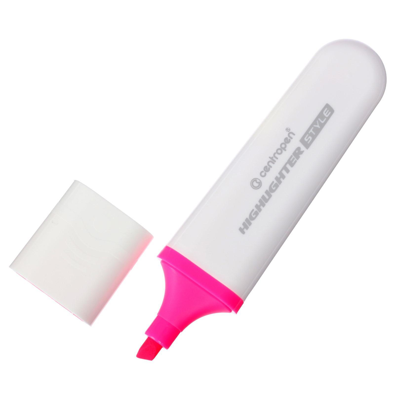 Text marker "Centropen" /6252/53/ "Highlighter Style", 1-4.6 mm, pink (10)