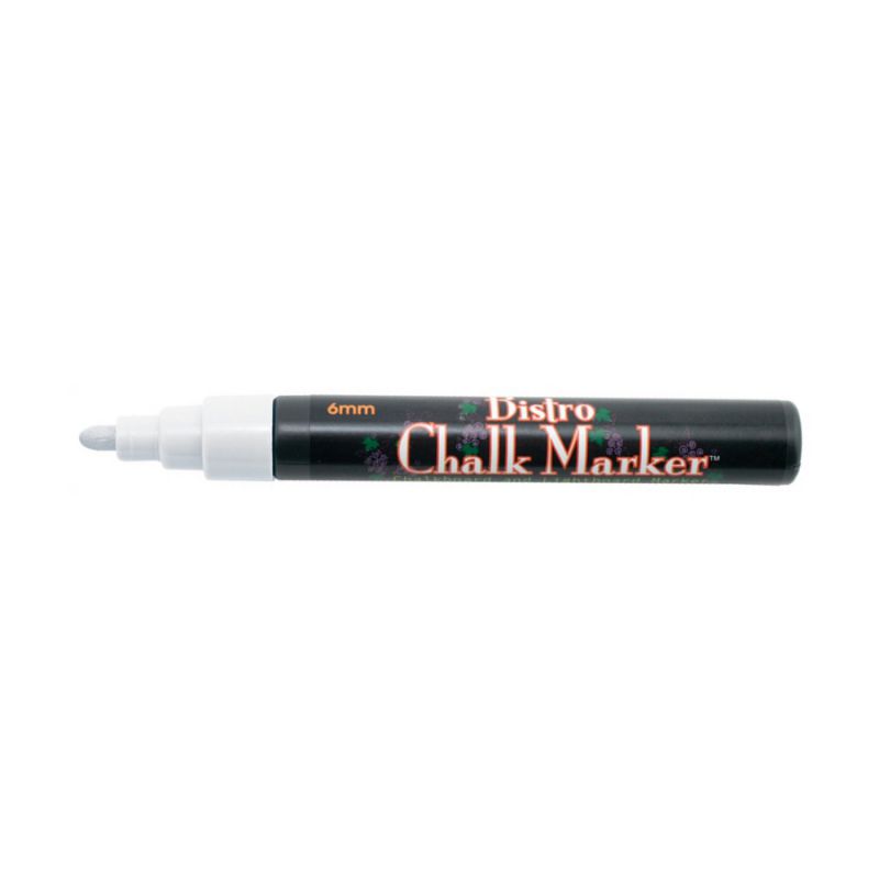 Chalk marker "Marvy" /315048001/№480-S/ White, 6mm (6)