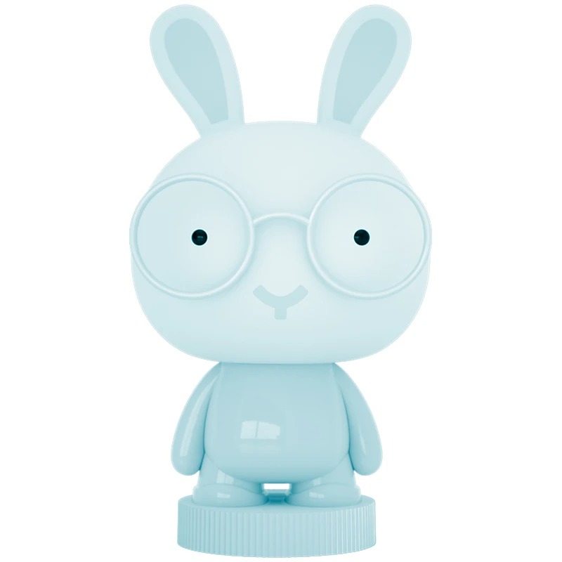 Світильник-нічник /K24-490-1-3/ LED з акумулятором Bunny, блакитний 19x15,3x34,5 см (1/12)