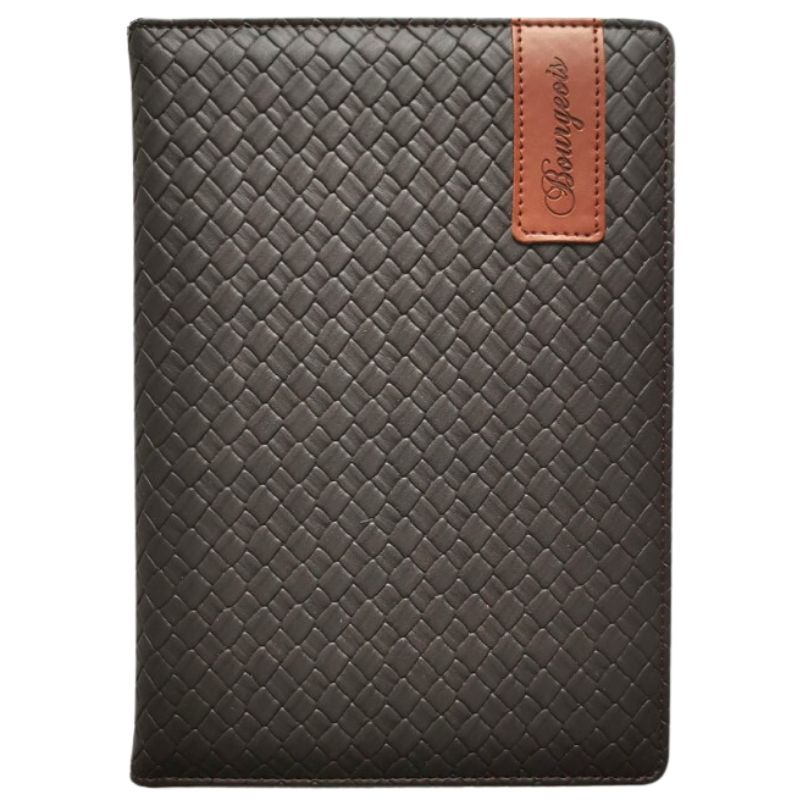Щоденник НЕДАТ А5/160арк "Bourgeois" /9548/ ШКІР. ЗАМ, крем пап., 70гр/м # (1/20)