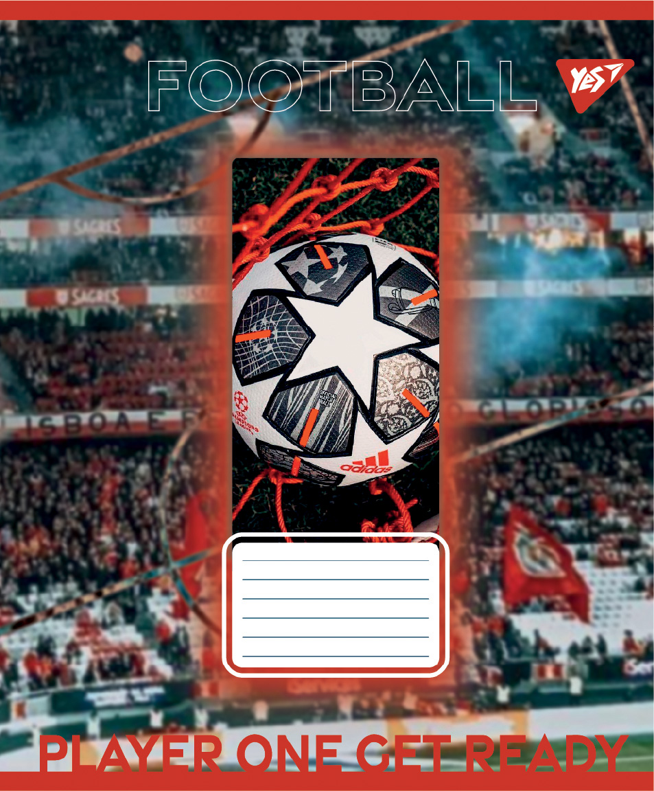 Зошит уч. "YES" 60арк.== /767753/ "Football stadium" (10/160)