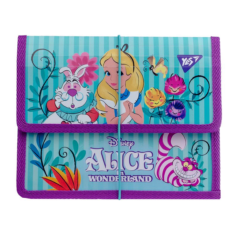 Folder for notebooks pl. on rubber band B5 "Yes" /491826/ "Alice" (1/24)