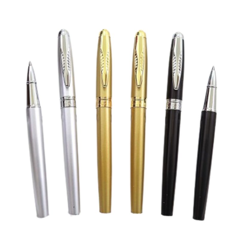 Capillary pen "Baixin" /RP950/(-1-2-3)/ metal, blue, mix (12/600)