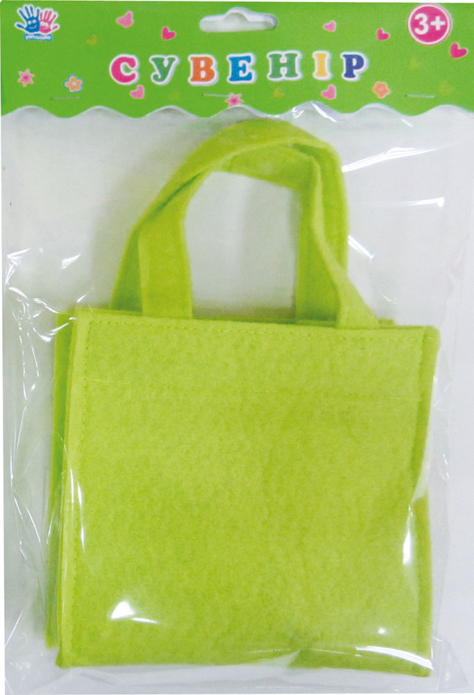 Кошик з фетру "1В" /951460/ "Сумочка" 23см (1/6)