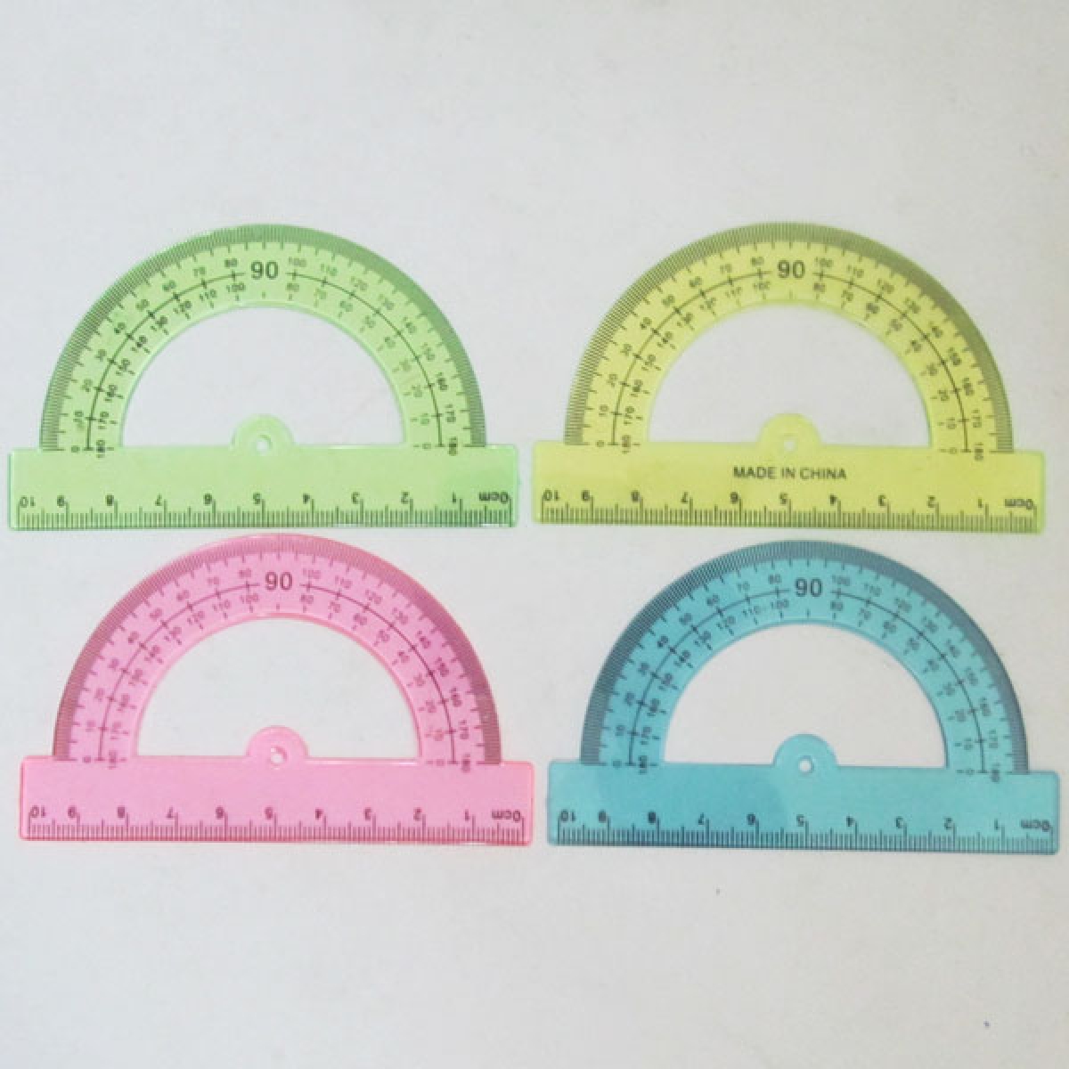 Protractor "JO" /23875-7/ layer. prose 10cm mix4 (1/50/100)