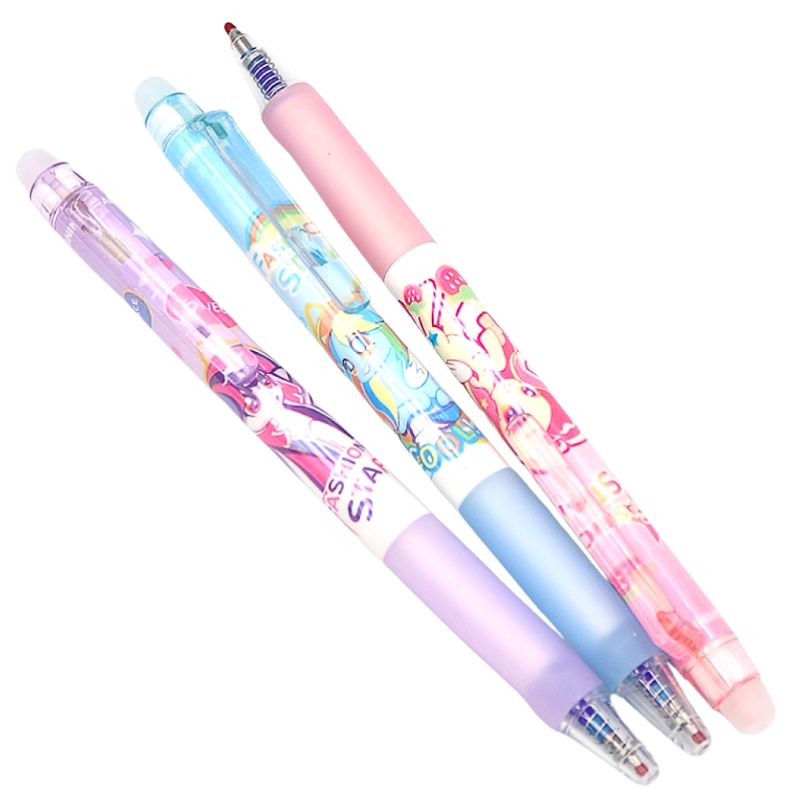 "AODEMEI" write-erase machine pen /33260/ gel "Unicorn" 0.5mm, blue (12/144)