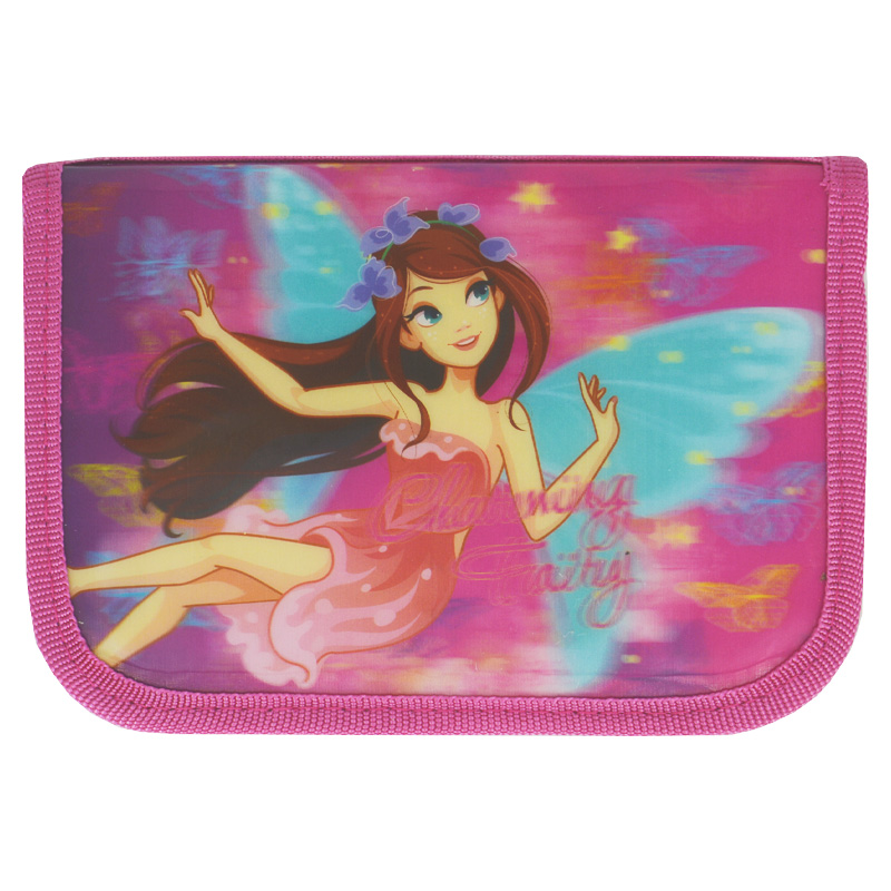 Pencil case 3D "SMILE" /06 G/ "Charming Fairy" 1 compartment, 2 compartments, without filling. 19.5*13*3.5cm (1/72)