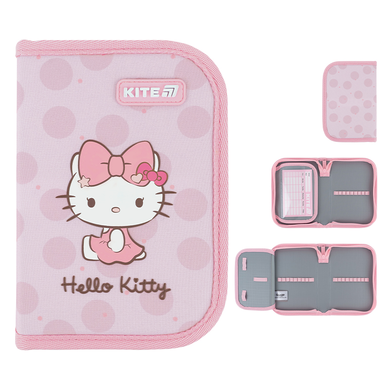 Пенал "Kite" /HK26-621-1/ 1 від., 1 відв., без наповнення 621 Hello Kitty-1 (1/48)