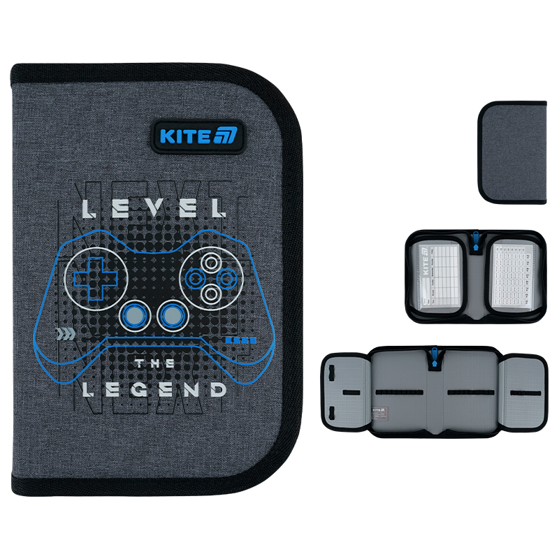 Пенал "Kite" /K26-622-6/ 1 від., 2 відв., без наповнення 622 Level UP (1/48)