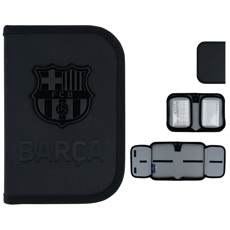 Пенал "Kite" /BC26-622/ 1 від., 2 відв., без наповнення 622 FC Barcelona (1/48)