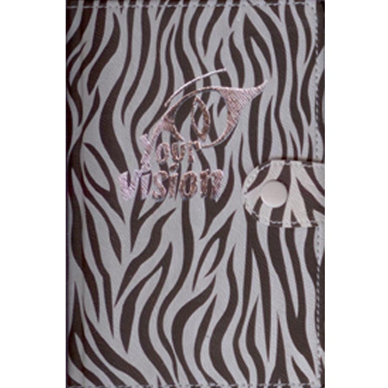 Блокнот А6/120 "SKILL" /ЗВ-97/ на кнопці тв.обл. Zebra чорно-білий   (1/24)