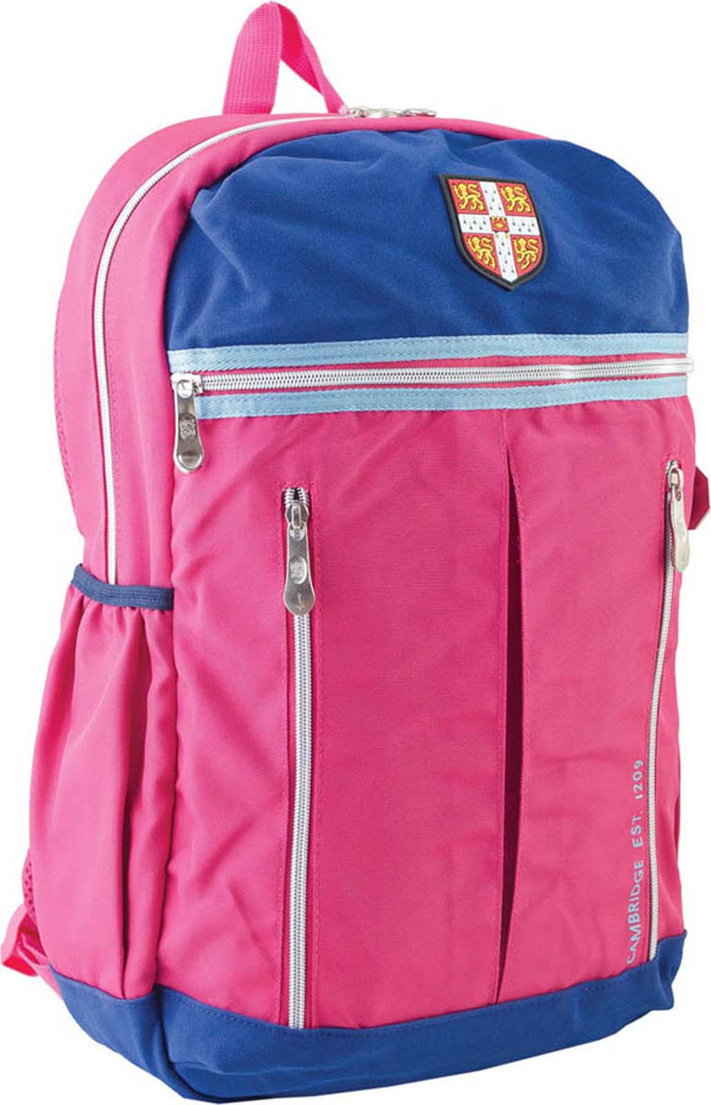 Teenage backpack "Yes" /554054/ CA 095, pink, 28*45*11 (1/20)