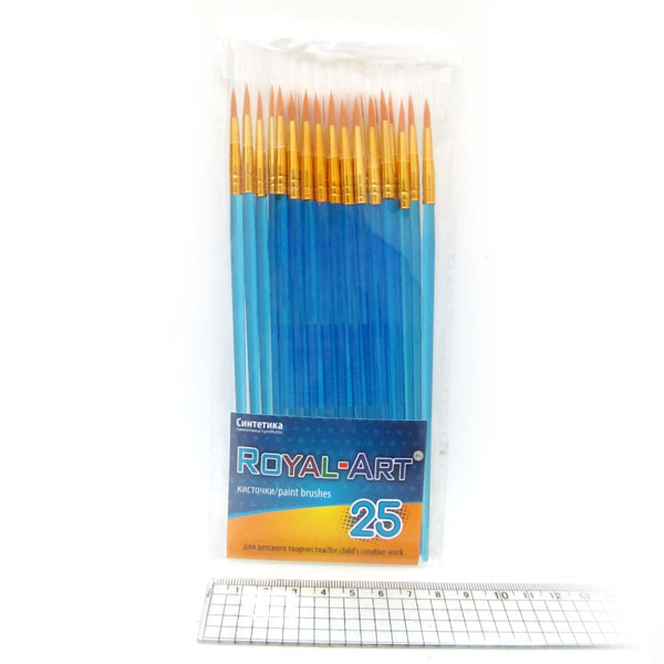 Round nylon brush "Royal-Art" No. 2, /7612RA/ (25/250)