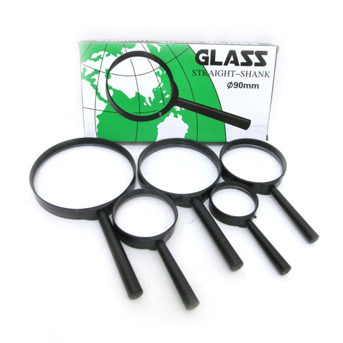 Magnifying glass "JO" /7805-40P/ plastic lens D 40mm, plastic. frame (1/10)