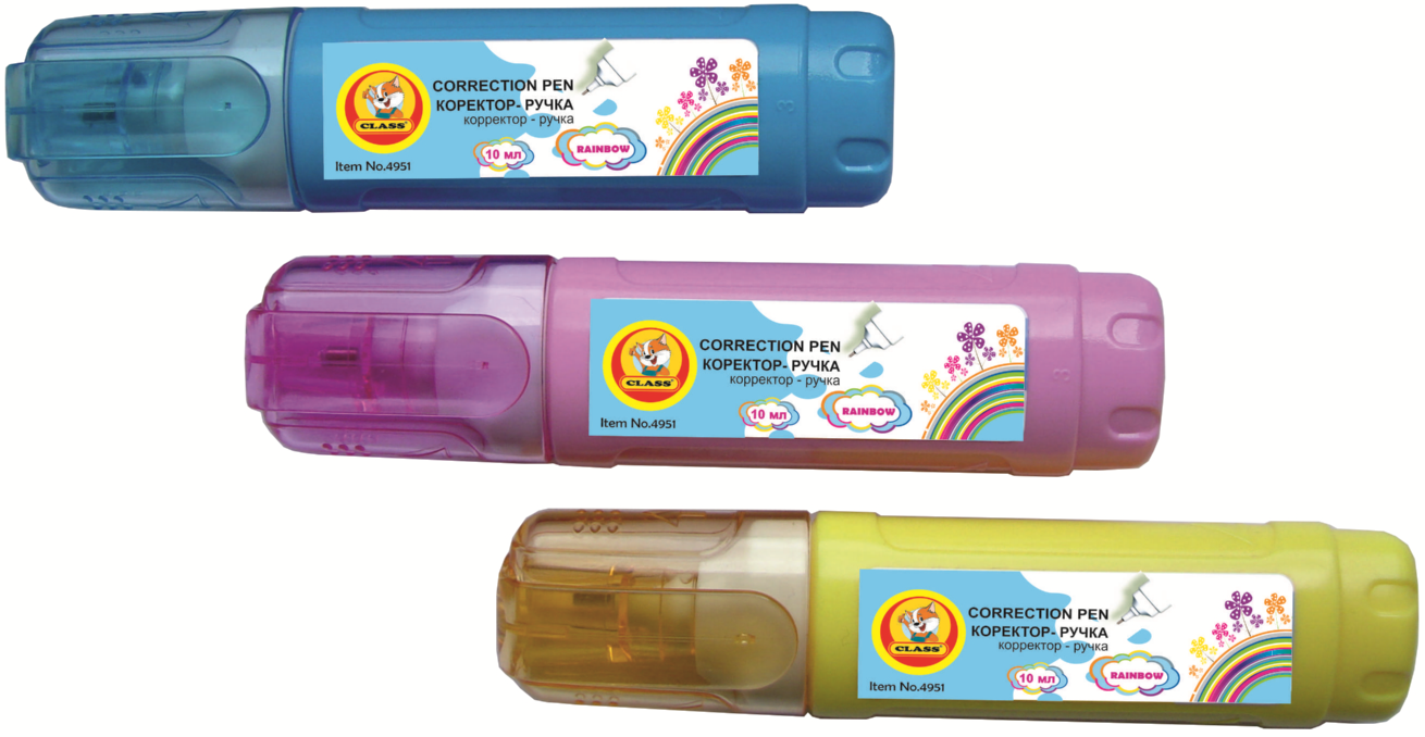 Corrector pen met. "CLASS" /4951/ 10 ml. (12/144)