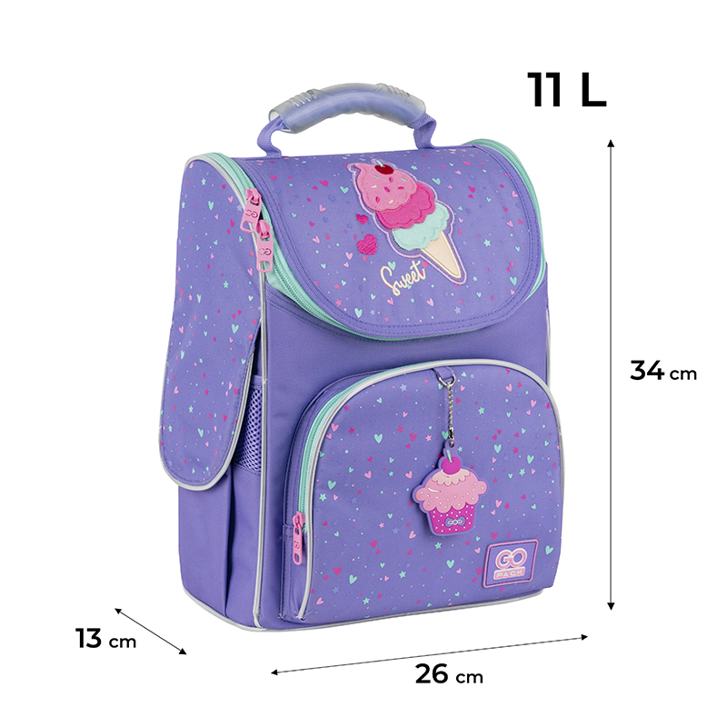 Backpack "GoPack" /GO25-5001S-2/ Education 5001S-2 Summer Ice Cream (1/8)
