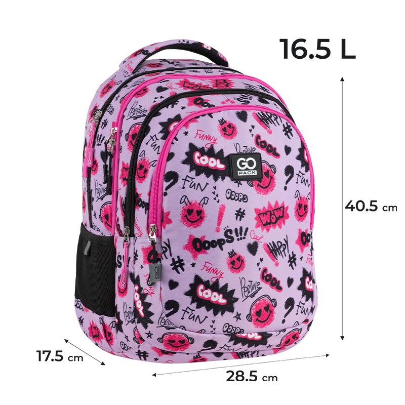 Backpack "GoPack" /GO25-162M-2/ Teens 162M-2 (1/10)