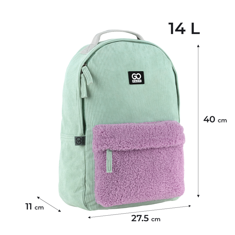 Backpack "GoPack" /GO25-147M-2/ Education Teens 147 mint (1/20)