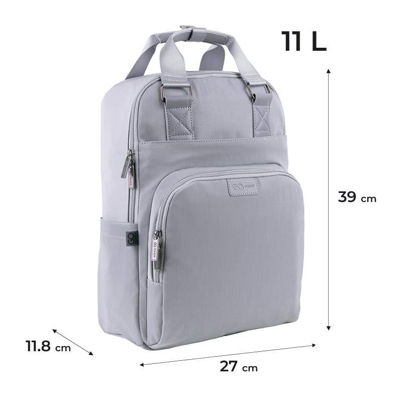 Backpack "GoPack" /GO25-179M-2/ Education Teens 179 beige (1/10)
