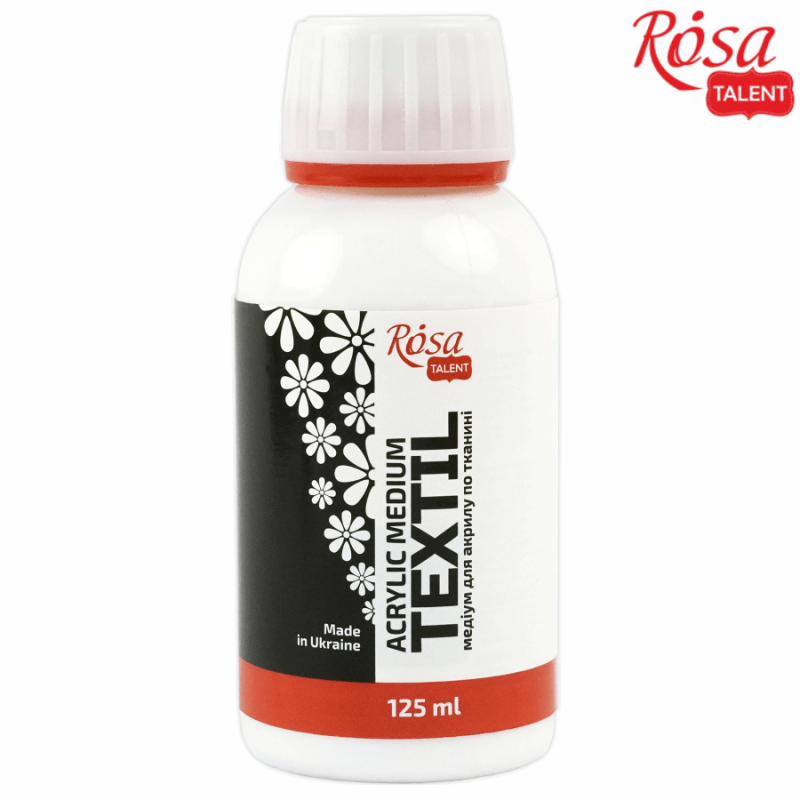 Medium for acrylic paints on fabric "ROSA TALENT" /939/ 125 ml (1/15)