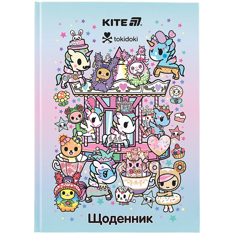 Щоденник шкільний "Kite" /TK25-262/ тверда обкл, Tokidoki (1/20)