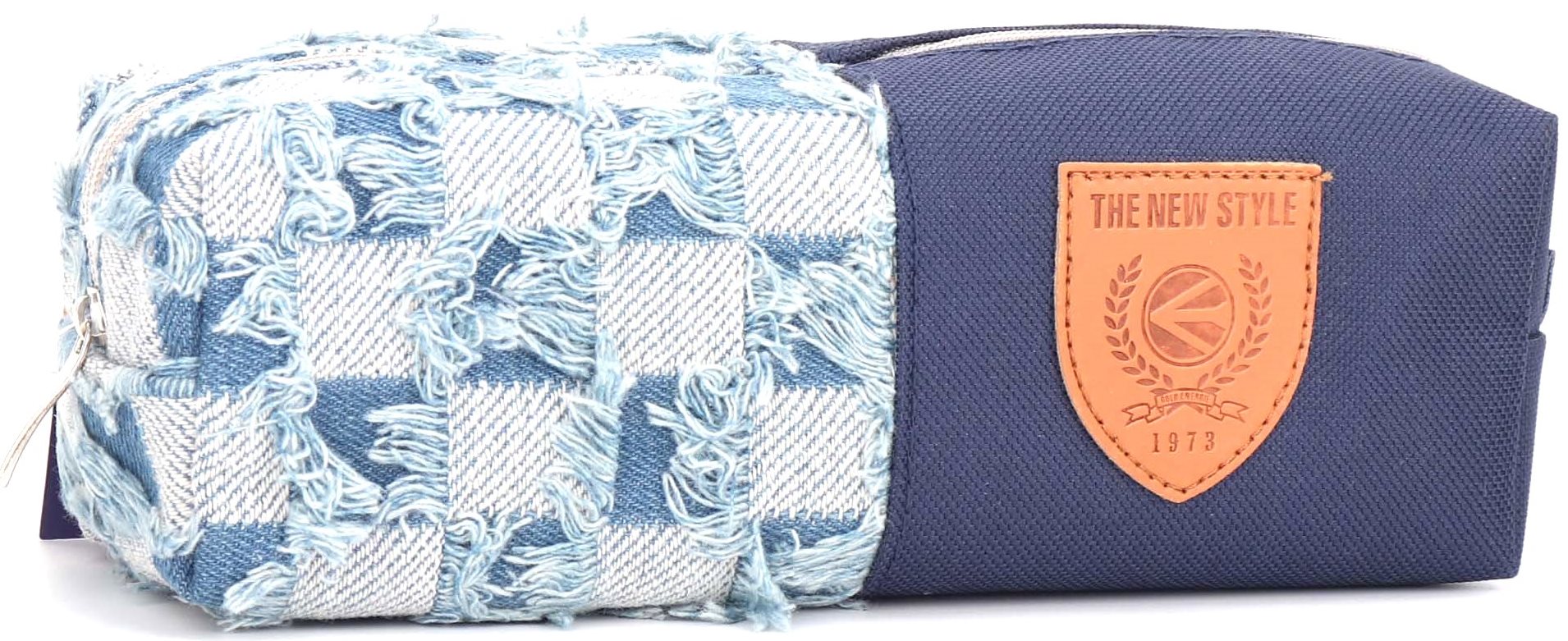 Пенал "Bourgeois" /KJ3289/ Blue 21*6*6см