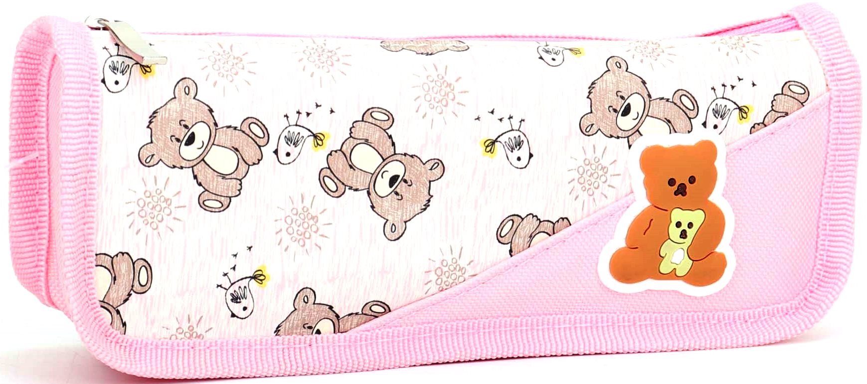Пенал "Bourgeois" /KJ3332/ Pink 21*4.5*6см