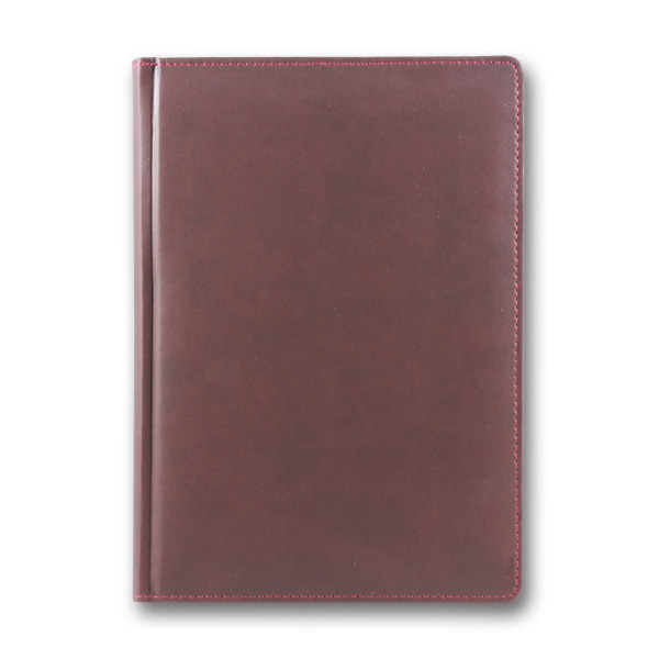 Diary 3B-83 n/date "Sarif" burgundy 176 sheets. == A4 210x290 (1/4)