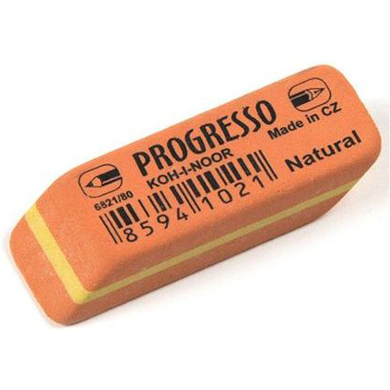 Гумка "Koh-i-Noor" 6821/80 "Progresso" 84шт (1/8)