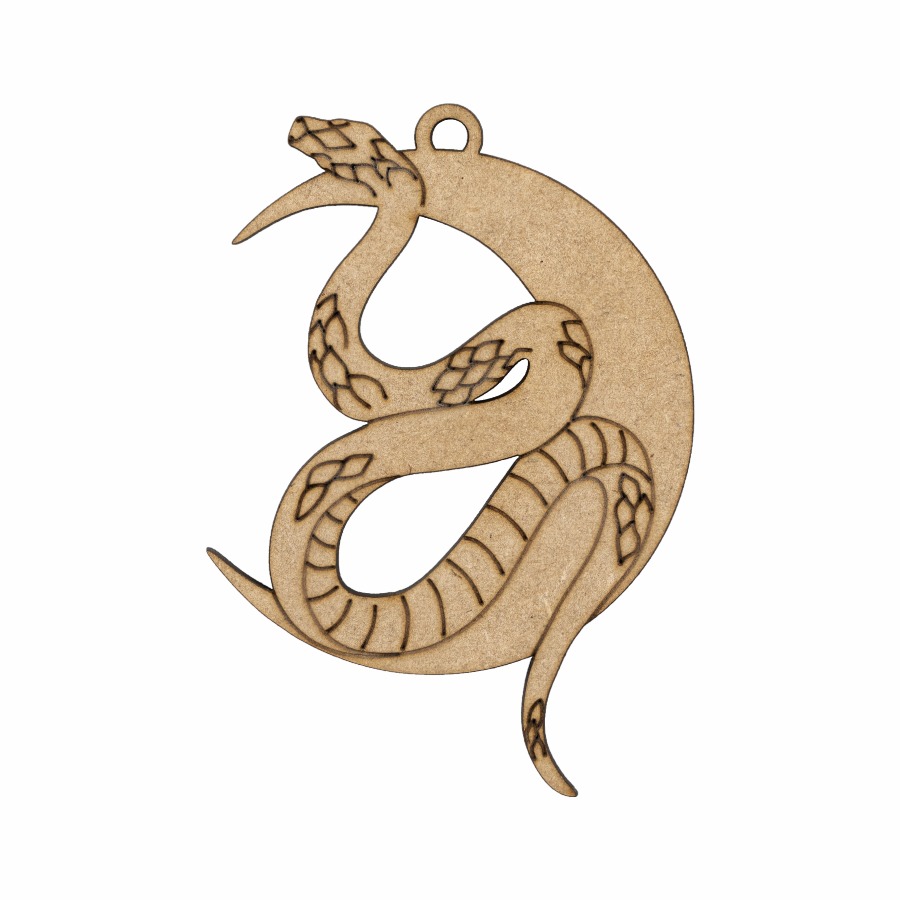 Blank "Rosa Talent" "Snake on the moon" /233/ HDF, 7x10 cm, 4 pcs./pack