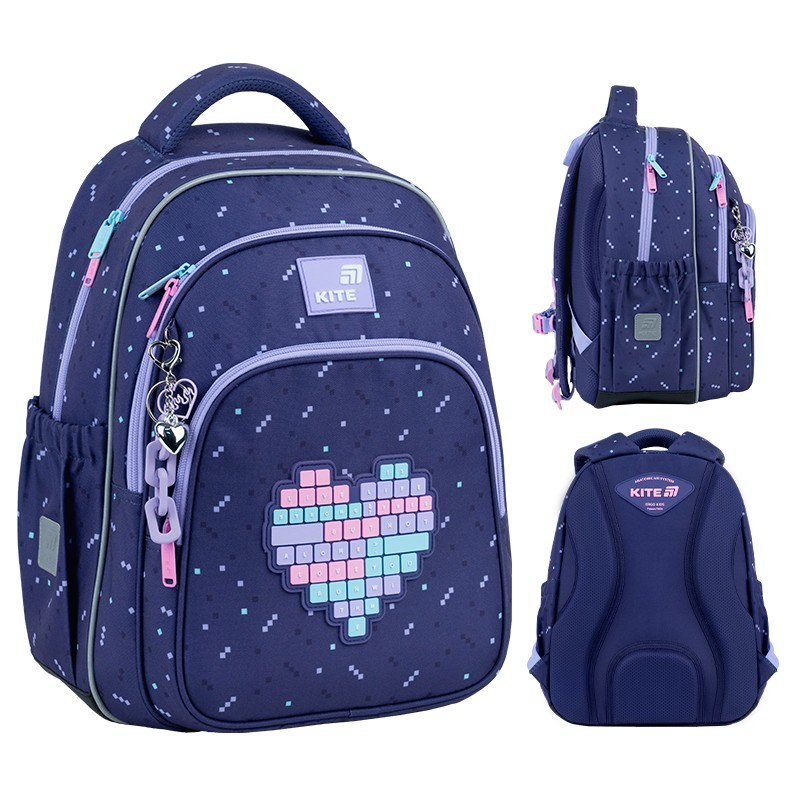 Backpack "Kite" /K26-763M-2/ Education 763M Type Love (1/6)