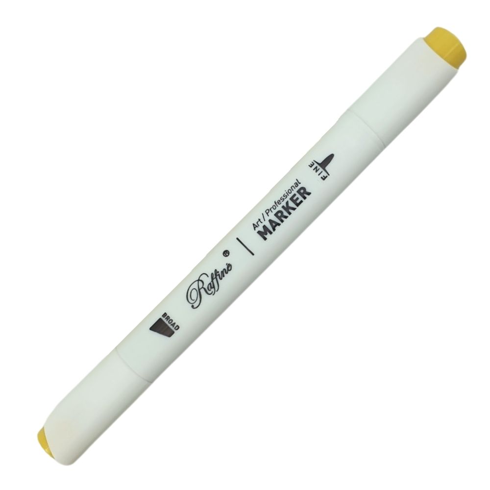 Sketch Marker double-sided "Raffine" /7800-6CB/ (Y315) Melon Yellow (6)