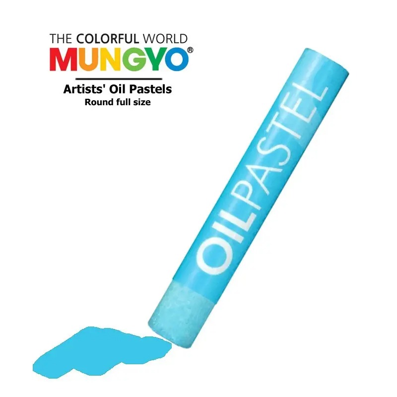 Пастель олійна /MОP-6/ 6шт/уп 557 небесно голубий MUNGYO (1)