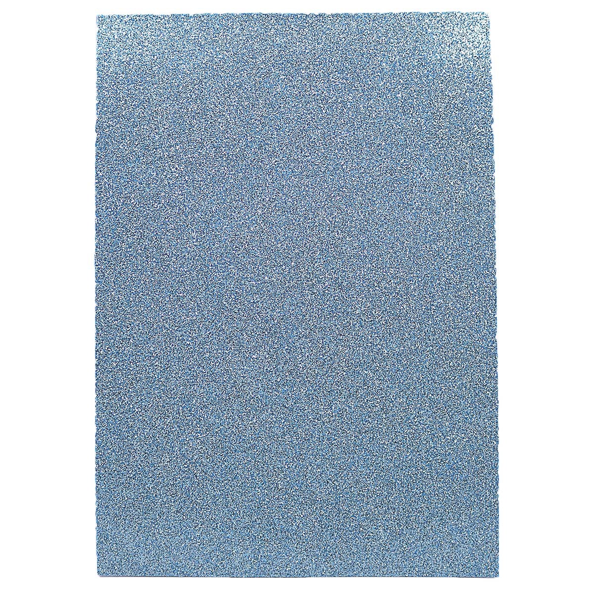 Флексика(фоаміран) "JO" /17GLA4-071/ EVA 1,7mm A4 GLITTER "Блакитний" 10шт/уп (1/96)
